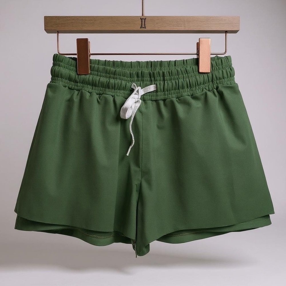 Green Athletic Skorts